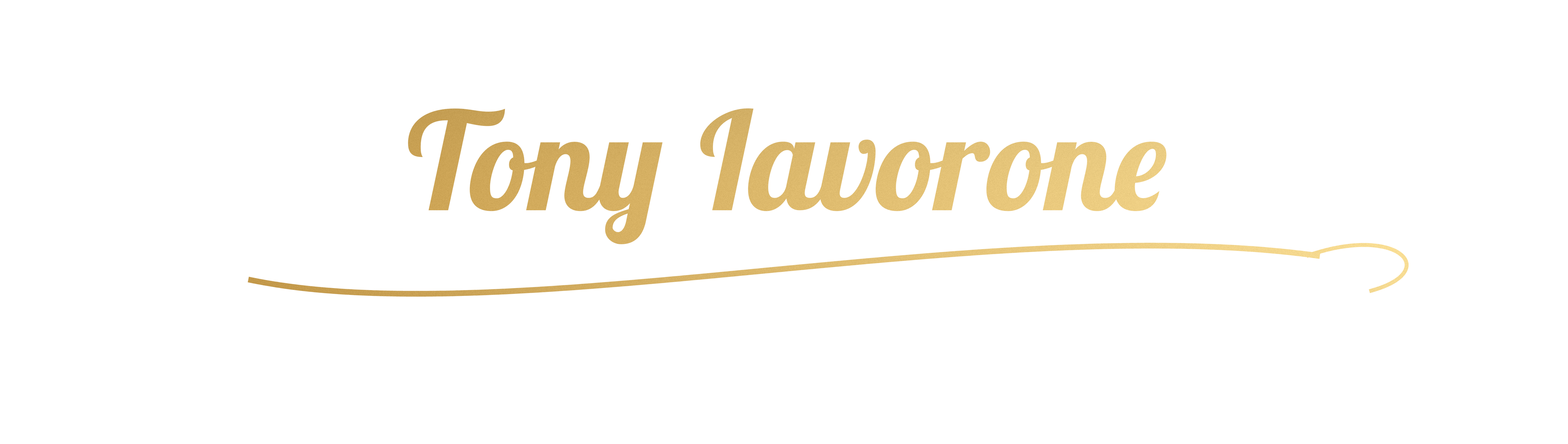 Tony Iavorone signature wordmark