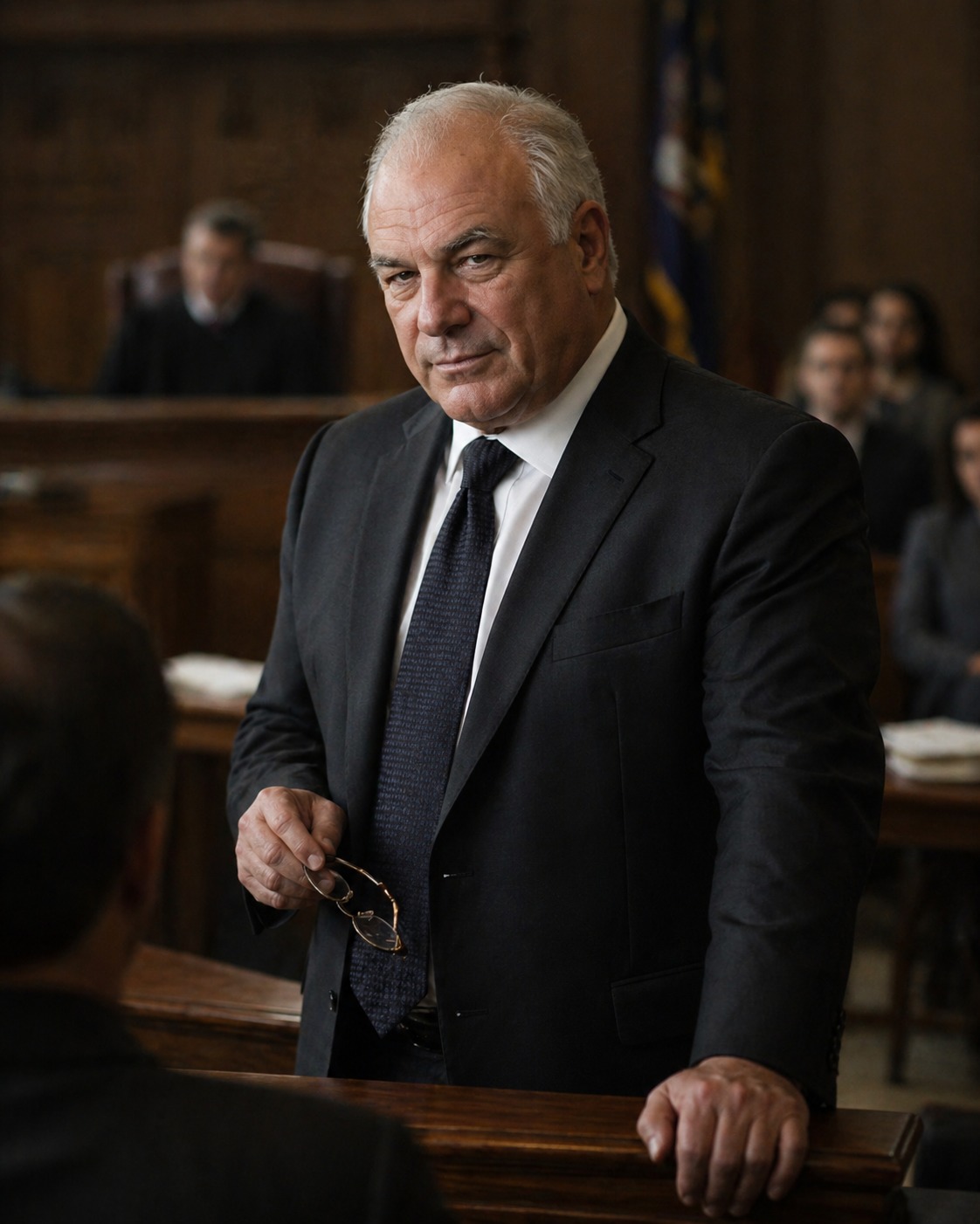 Tony Iavorone in a courtroom setting as a Hamilton criminal lawyer
